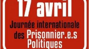 Semaine internationale de solidarité avec les prisonnier.e.s politiques 2018