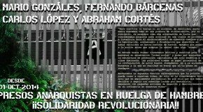 Communiqué sur la fin de la grève de la faim des prisonniers anarchistes