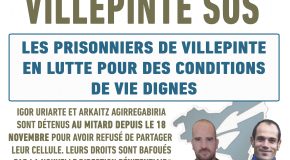 Les prisonniers politiques basques de Villepinte en lutte