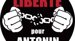 Message d’Antonin après sa libération